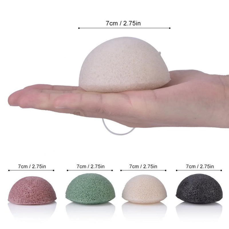 Natural Konjac Face Wash Puff – Gentle Facial Cleansing – astringent, purge, flush (Image 15)