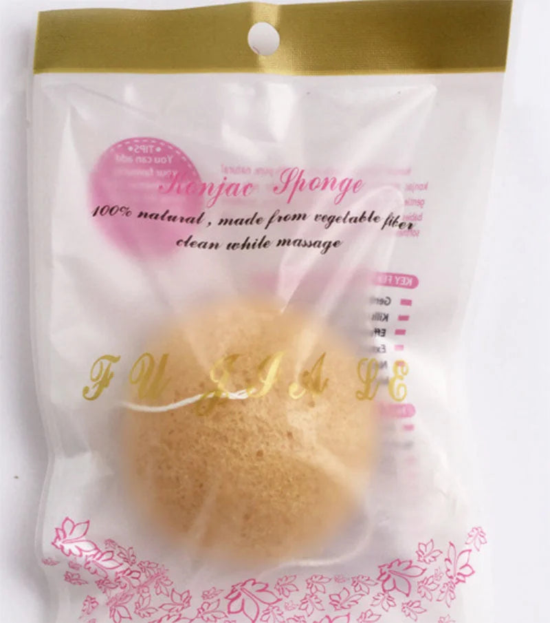 Natural Konjac Face Wash Puff – Gentle Facial Cleansing – astringent, purge, flush (Image 26)