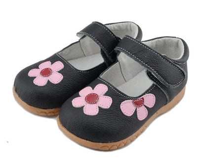 Leather Korean Princess Shoes for Kids & Toddlers – kid, slop, kif (Image 1)