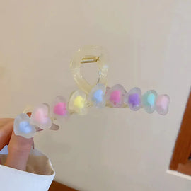 Love Star Hair Clip – Fashionable & Simple Accessory – plume, barrette, shear (Image 2)