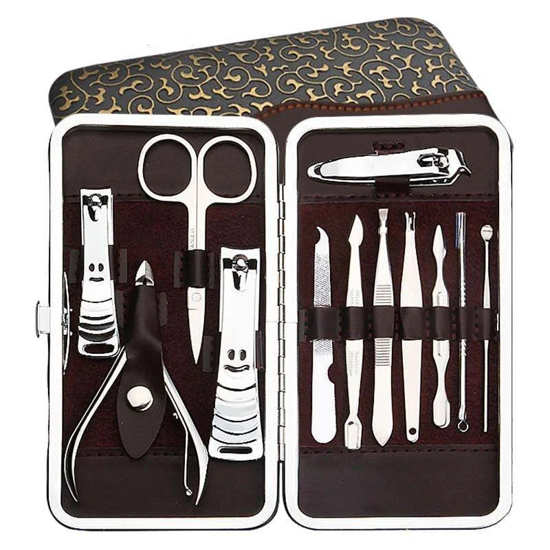Manicure & Pedicure Grooming Kit with Nail Tools – trim, manicurist, scissors (Image 1)