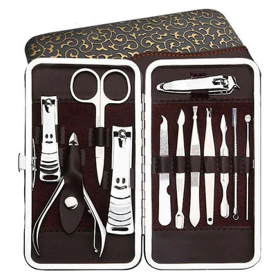 Manicure & Pedicure Grooming Kit with Nail Tools – trim, manicurist, scissors (Image 1)