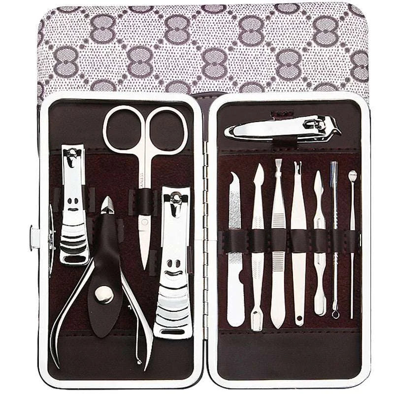 Manicure & Pedicure Grooming Kit with Nail Tools – trim, manicurist, scissors (Image 6)
