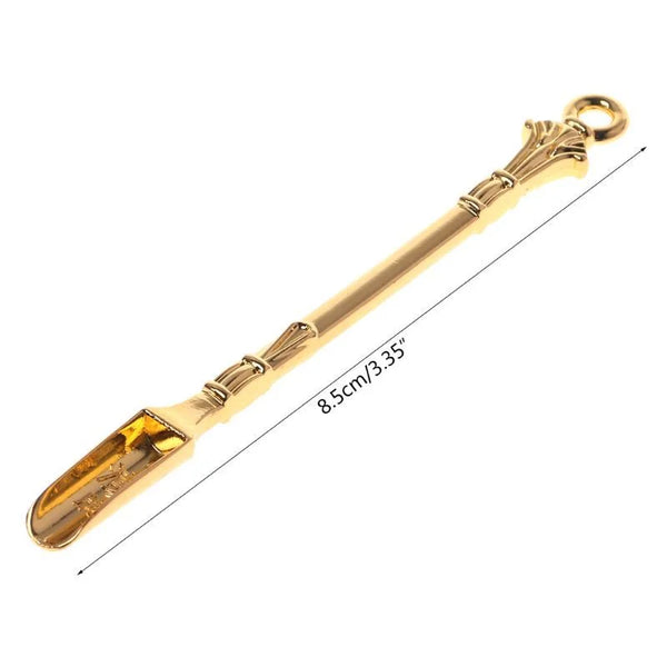 Medicine Bottle Spoon – Mini Alloy Sniffer Tool – dose, flask, nut (Image 5)