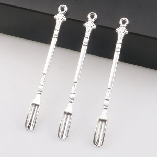 Medicine Bottle Spoon – Mini Alloy Sniffer Tool – dose, flask, nut (Image 8)