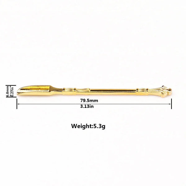 Medicine Bottle Spoon – Mini Alloy Sniffer Tool – dose, flask, nut (Image 10)