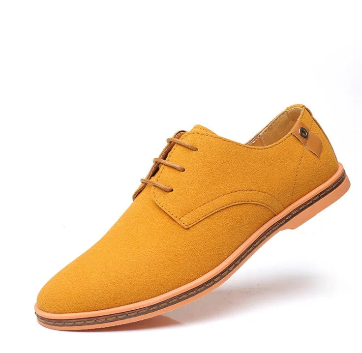 Men’s Casual Leather Shoes for Comfort – kid, kidding, kif (Image 4)