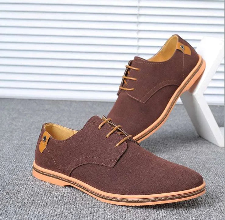 Men’s Casual Leather Shoes for Comfort – kid, kidding, kif (Image 13)