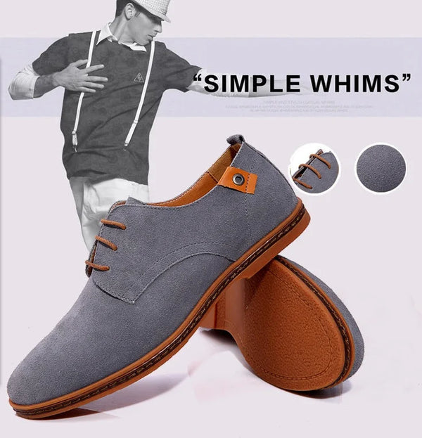 Men’s Casual Leather Shoes for Comfort – kid, kidding, kif (Image 15)