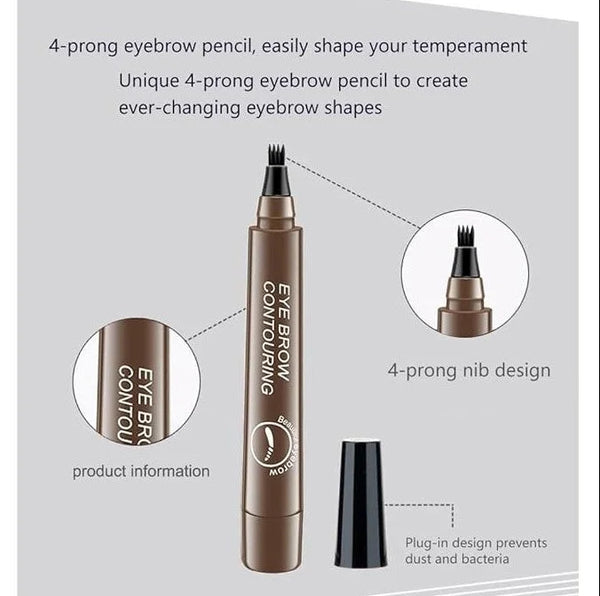 Micro Eyebrow Pencil for Natural Brow Shaping – arc, sharp, hairline (Image 3)