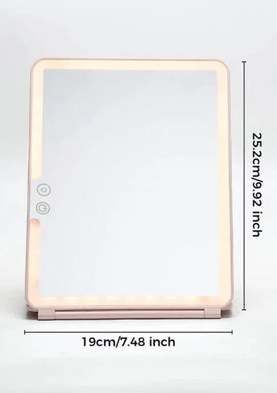 Multifunctional LED Makeup Mirror – Adjustable Brightness Vanity Mirror with Touch Control – degenerate, jalousie, brush (Image 6)