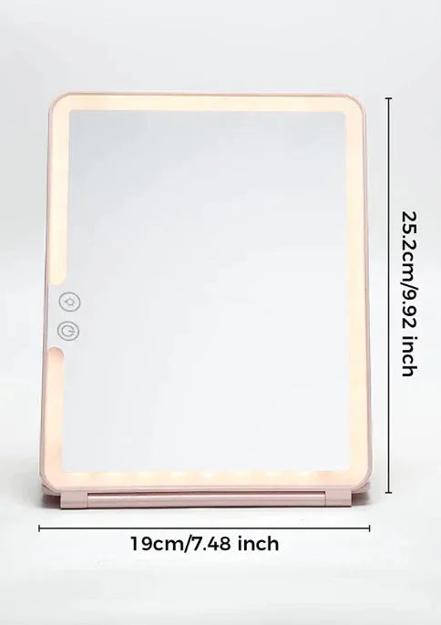 Multifunctional LED Makeup Mirror – Adjustable Brightness Vanity Mirror with Touch Control – degenerate, jalousie, brush (Image 6)