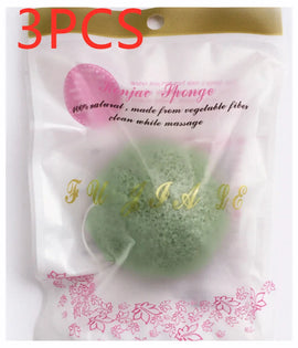 Natural Konjac Face Wash Puff – Gentle Facial Cleansing – astringent, purge, flush (Image 2)