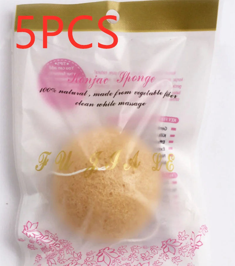 Natural Konjac Face Wash Puff – Gentle Facial Cleansing – astringent, purge, flush (Image 7)