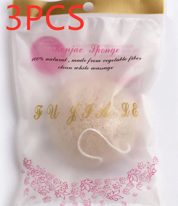 Natural Konjac Face Wash Puff – Gentle Facial Cleansing – astringent, purge, flush (Image 8)