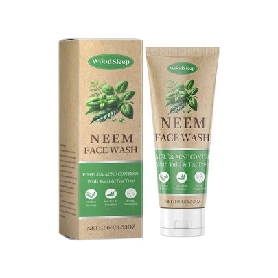 Neem Face Wash – Purifying Facial Cleanser for Clear Skin – toner, facelift, masking (Image 1)