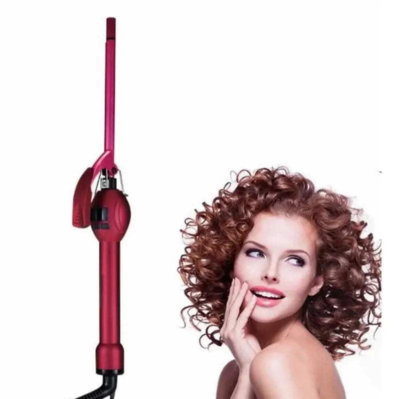 Professional 9mm Curling Iron – with LCD Display – crank, cranking, cranks (Image 4)