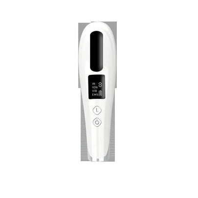 Rechargeable Scalp Massager Comb – Red Light Therapy Hair Growth & Relaxation Brush – combed, combatively, mane (Image 1)
