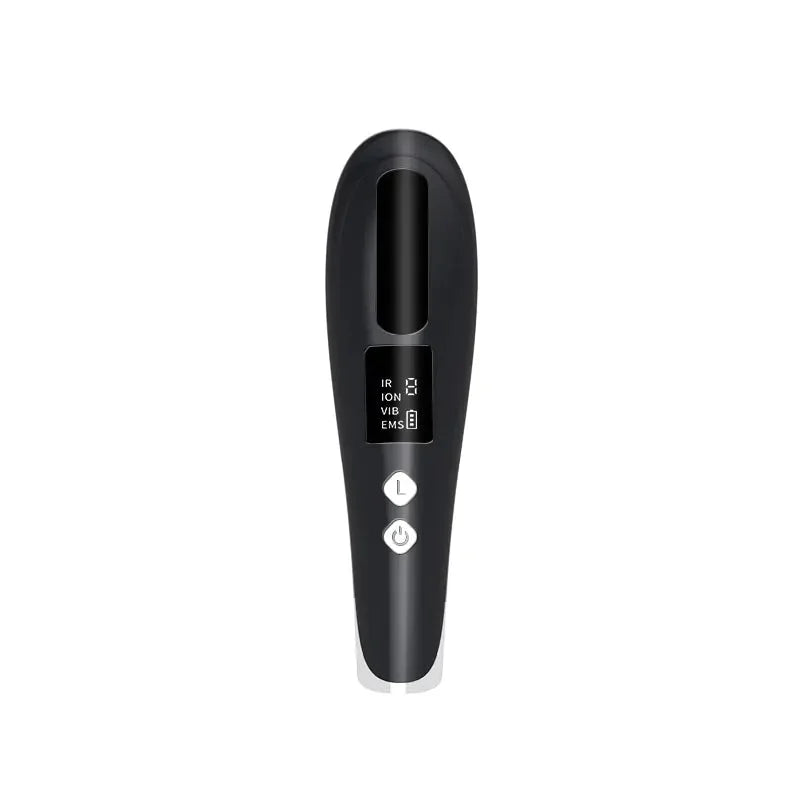 Rechargeable Scalp Massager Comb – Red Light Therapy Hair Growth & Relaxation Brush – combed, combatively, mane (Image 4)