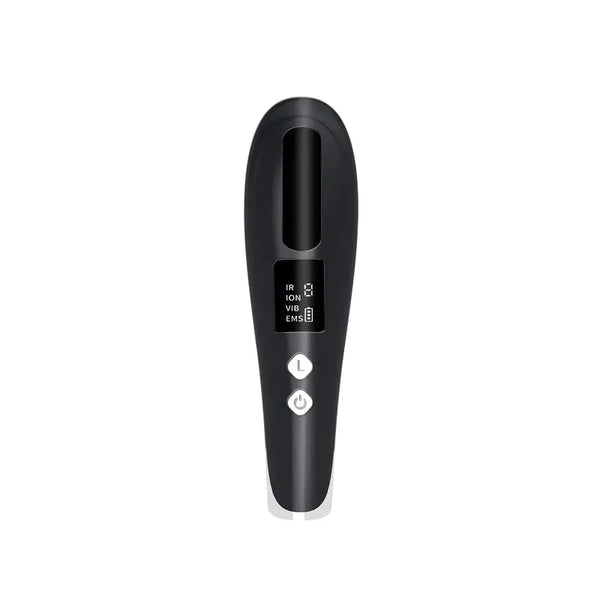 Rechargeable Scalp Massager Comb – Red Light Therapy Hair Growth & Relaxation Brush – combed, combatively, mane (Image 4)