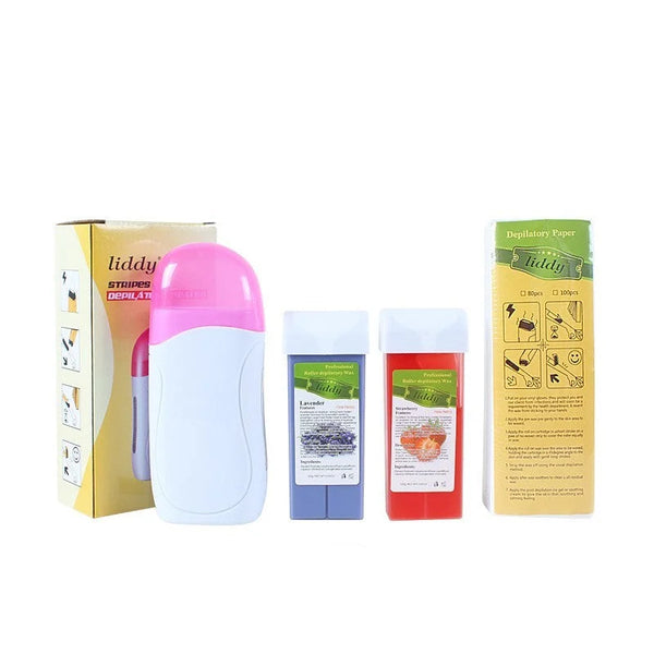 Roller Wax  6- Piece Kit for Smooth Skin – plate, seal, cylinder (Image 3)