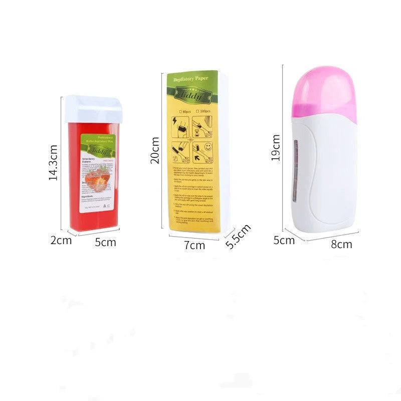 Roller Wax  6- Piece Kit for Smooth Skin – plate, seal, cylinder (Image 4)
