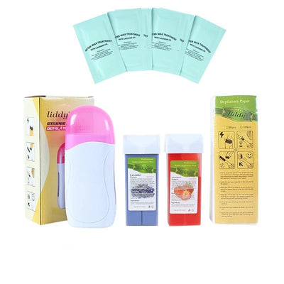 Roller Wax  6- Piece Kit for Smooth Skin – plate, seal, cylinder (Image 6)