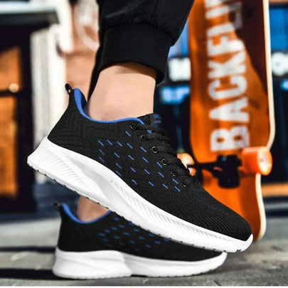 Sports Flying Woven Ultralight Casual Running Shoes – float, spikes, spiking (Image 1)
