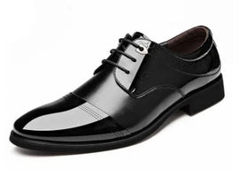 Men’s Business Dress Lace-up Shoes – Spring Collection – pumps, start, costume (Image 1)
