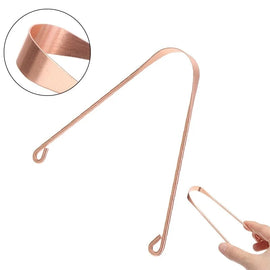 Tongue Scraper – Stainless Steel Oral Care Cleaning Tool – file, iron, comb (Image 1)