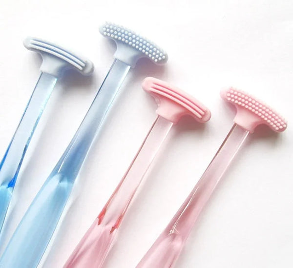 Tongue Scrub Cleaner Tool – Gentle Oral Hygiene Stainless Steel Scraper – rasp, wash, iron (Image 3)
