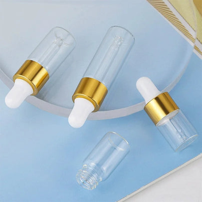 Transparent Small Dropper Storage Bottles 1ml-5ml – pop, terrarium, bug (Image 1)