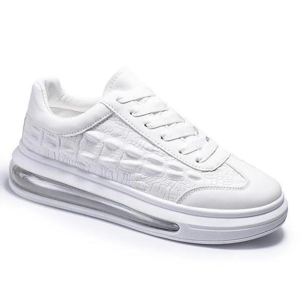 Trendy Leather Men's Casual Sneakers for Style – break, run, spats (Image 2)