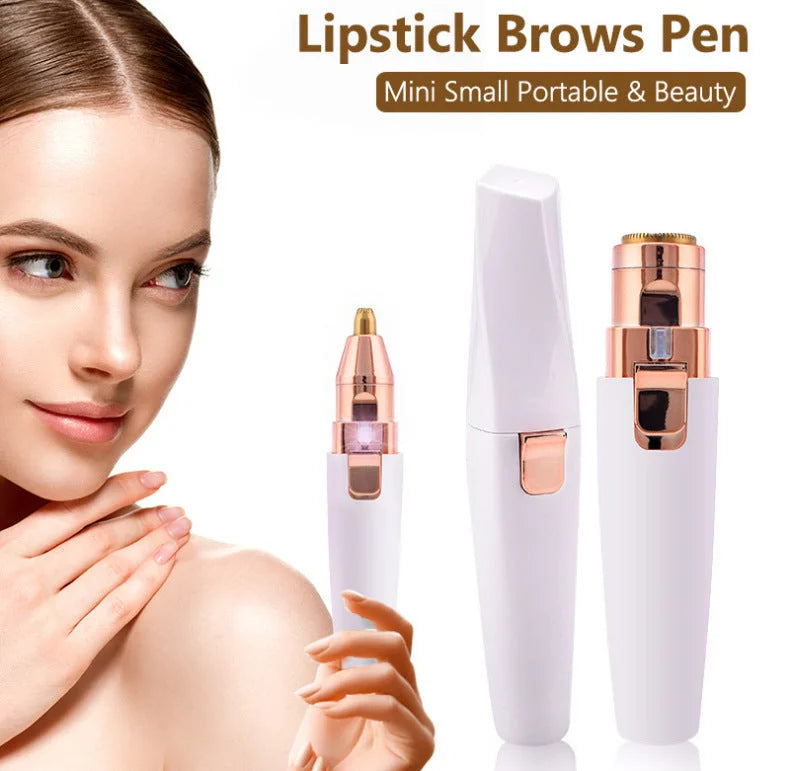 USB Charging Lipstick Shaver & Eyebrow Trimmer – blood, bat, brick (Image 5)