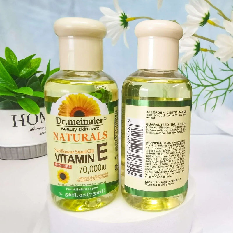 Vitamin E Facial & Body Care Oil – peel, iron, pellagra (Image 7)