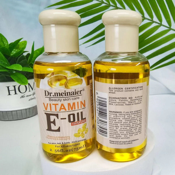 Vitamin E Facial & Body Care Oil – peel, iron, pellagra (Image 8)