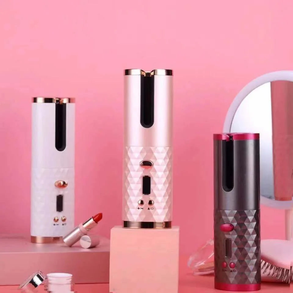 Wireless Automatic Hair Curler with USB Charging – roller, torch, power (Image 1)