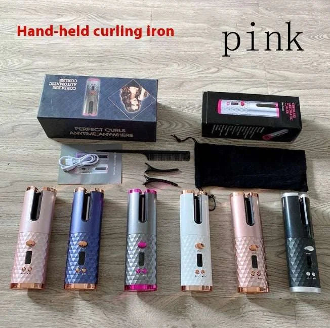 Wireless Automatic Hair Curler with USB Charging – roller, torch, power (Image 5)