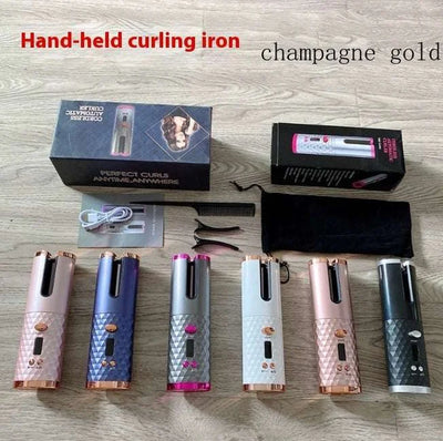 Wireless Automatic Hair Curler with USB Charging – roller, torch, power (Image 8)