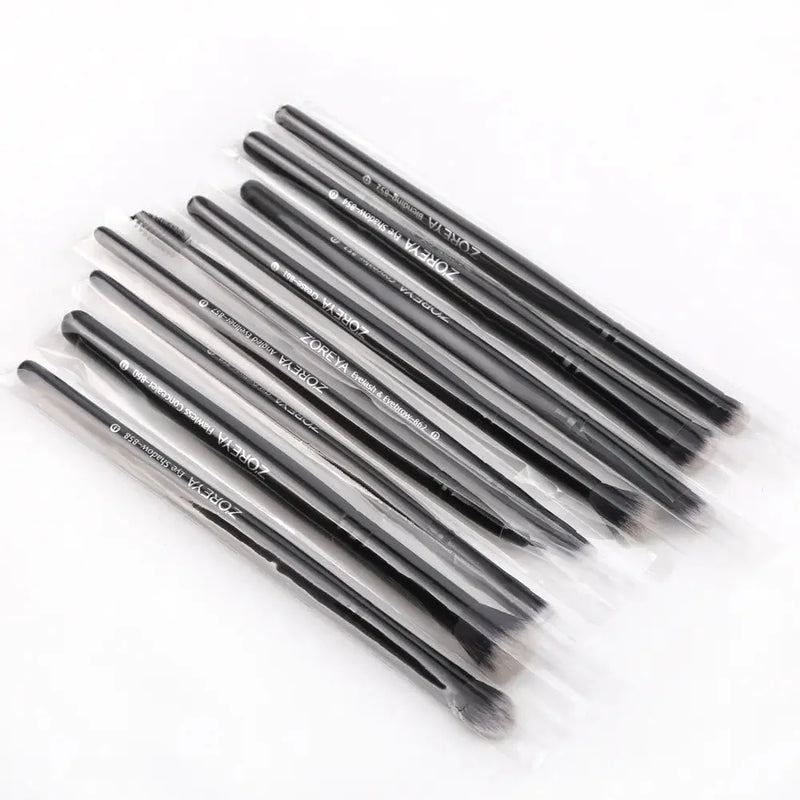 ZOREYA 15-Piece Makeup Brush Set – Professional Soft Bristles – pencil, pencilled, knot (Image 5)